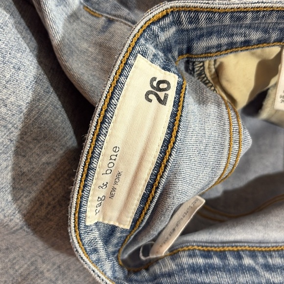 Rag & Bone Jane Super High Rise Ankle Cigarette Jean Dakota Wash - Picture 4 of 11